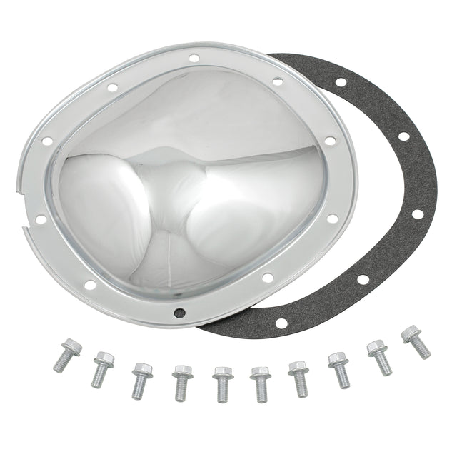 Mr Gasket Chrome Differential Cover - GM 10 Bolt - 7.5 Inch - 9896