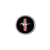 Scott Drake Horn Button and Dash Panel Emblem with Tri-Bar Logo - C7ZZ-65044A90-M