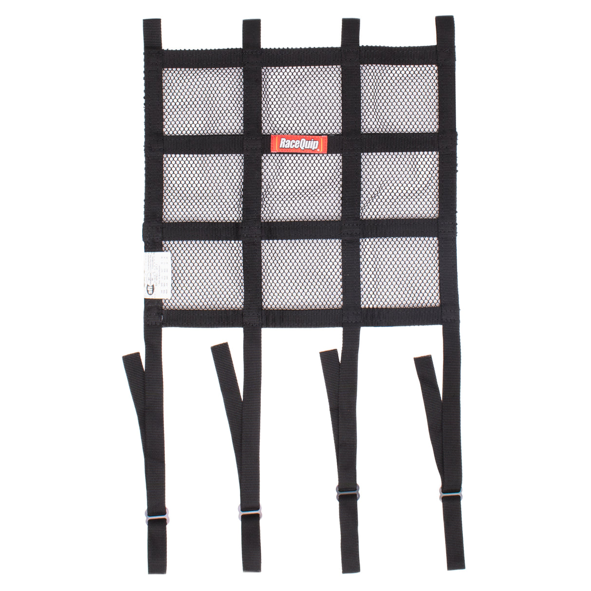 RaceQuip Hybrid Mesh/Ribbon Window Net w/ Mounting Straps - 822003RQP