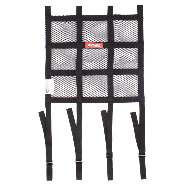 RaceQuip Hybrid Mesh/Ribbon Window Net w/ Mounting Straps - 822003RQP