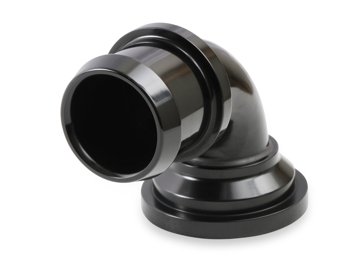 Holley 97-341 Water Neck - Swivel 90 Degree Angle - Black