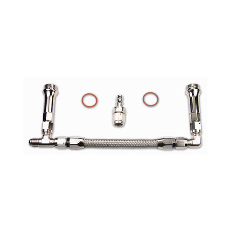 Quick Fuel SS Fuel Line #8AN Silver - 34-8000SSQFT