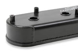 Holley 241-294 GM Track Series Valve Covers - Small Block Chevrolet Gen III/IV - LS - Satin Black