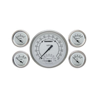 Classic Instruments Classic White Five Gauge Set - CW65SLF