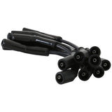 ACCEL Spark Plug Wire Set - Extreme 9000 Ceramic Boot - LS Terminals LS3/LS4/LS7 Black - 9070CK