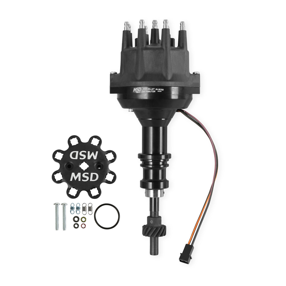 MSD Black Ford 289/302 Pro-Billet Distributor - 85793