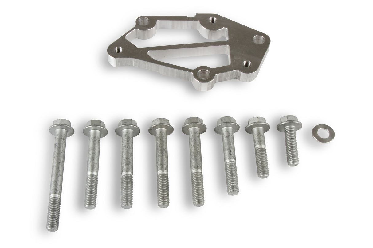 Holley LS Accessory Drive Bracket - Installation Kit for Standard (Short) Alignment - 21-1