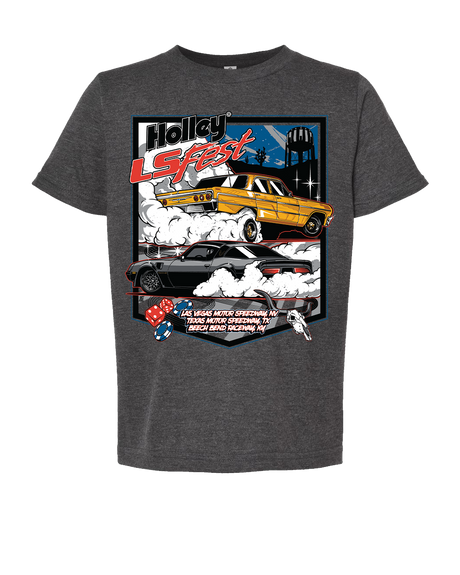 Holley 2023 LS Burnout Youth Tee - 10444-SMHOL