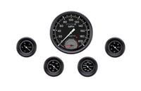 Classic Instruments AutoCross Gray Five Gauge Set - AX165GBLF