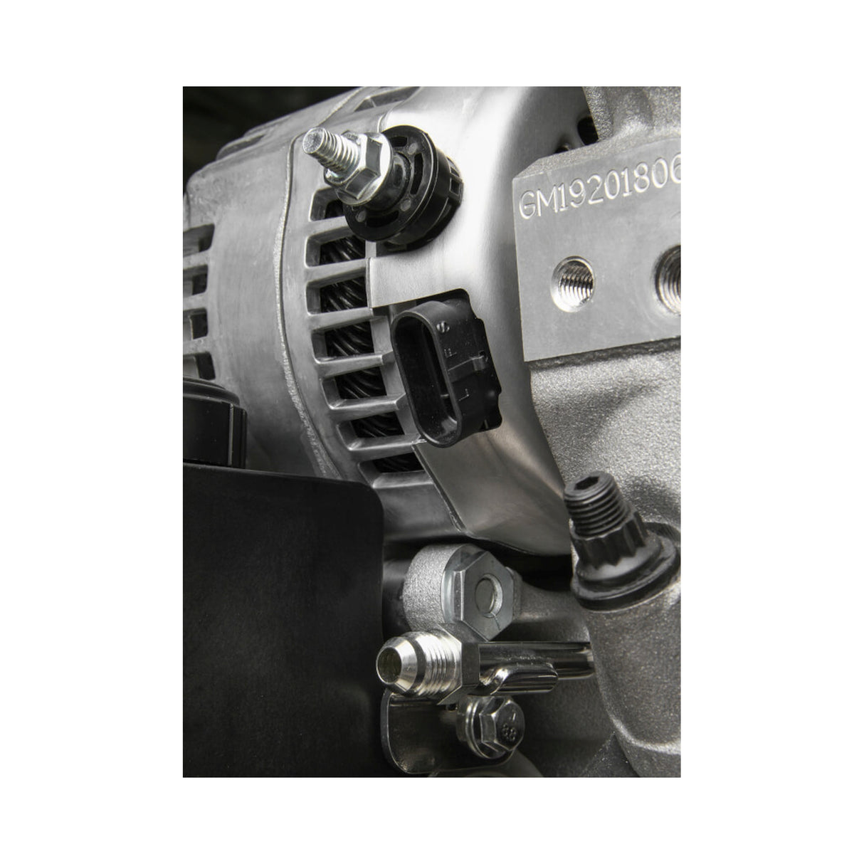 Holley 20-200 Premium Mid-Mount Complete Accessory System - Gen V LT Engines - SFI Certified Damper - Natural