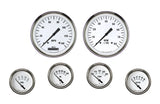 Classic Instruments White Hot Six Gauge Set 251 - WH251SLF