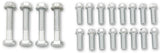 Scott Drake High Temperature Shorty Headers - C6TZ-9430-BK-SH