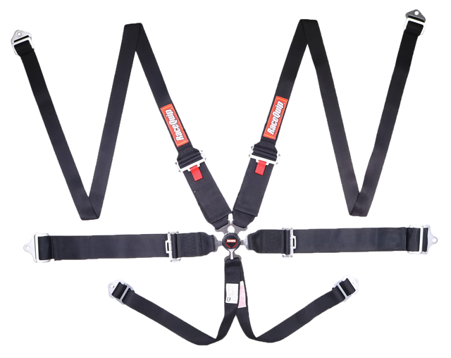 Racequip Camlock 6 Point HANS Harness Set - 746006RQP