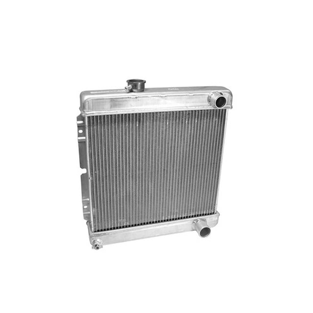 Scott Drake 2-Row Downflow Aluminum Radiator Manual Transmission - 259-2AL-MT