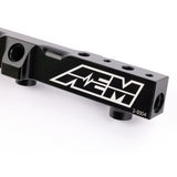 AEM High Volume Fuel Rail. Black. Honda - 25-104BK