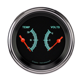 Classic Instruments G/Stock 3-3/8" Temperature & Volt Dual Gauge - GS74SLF