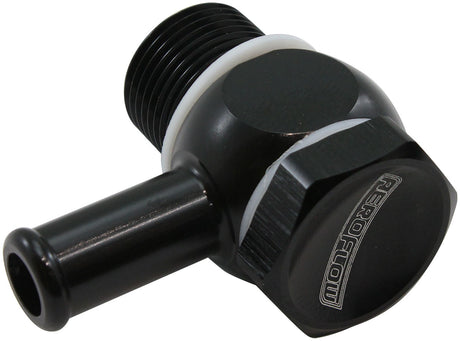 Aeroflow FiTech EFI Fuel Inlet Banjo 5/16" Barb Black Finish. Suits FiTech EFI Throttle Bodies - AF168-06BLK AF168-06BLK