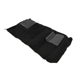 Scott Drake 1969 Mach 1 Carpet Kit (Black with 4 Black Inserts) - CAR69-M-BK-BK