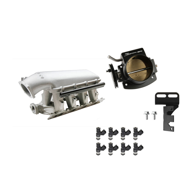 Holley EFI Ford 302 8.2" Hi-Ram Natural Kit with 92mm TB and 42lb injectors - 300-272-42K