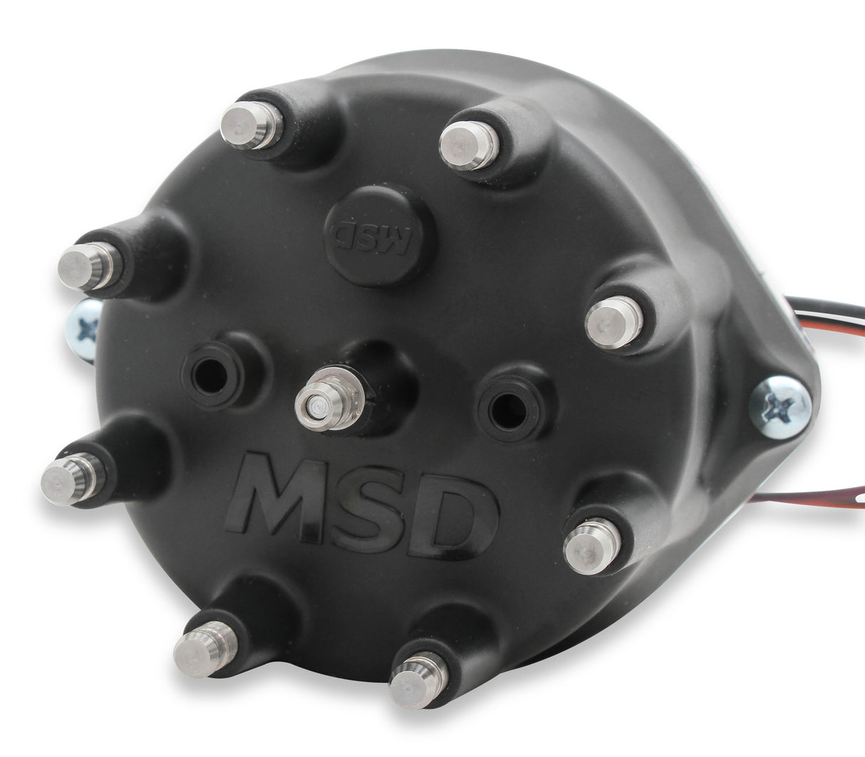 MSD Ford 289-302 Small Diameter Black Cap Pro-Billet Distributor - 85795