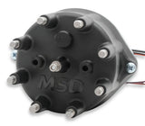MSD Ford 289-302 Small Diameter Black Cap Pro-Billet Distributor - 85795