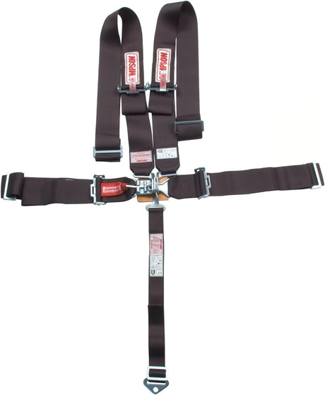 Simpson Latch and Link Lap Wrap-Around 5-Point Pull-Down Harness - 29064BKH