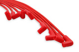 ACCEL Spark Plug Wire Set - 8mm - Universal - Red Wire with Red 90 Deg Boots - 5041R