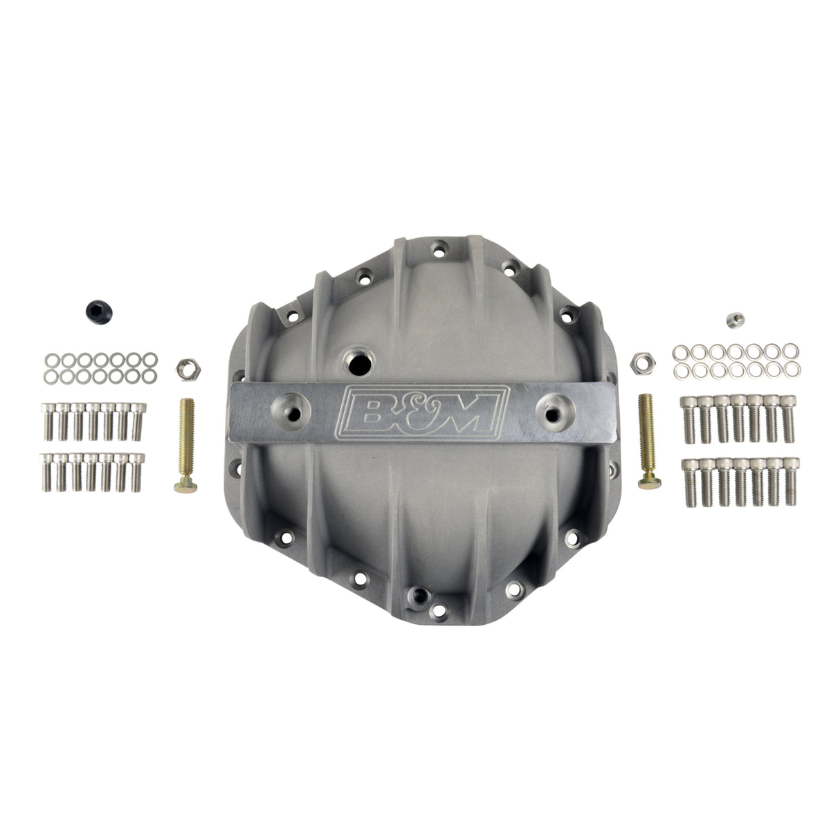B&M Hi-Tek Aluminum Differential Cover for GM Corporate 14-bolt (10.5-inch) - 70501