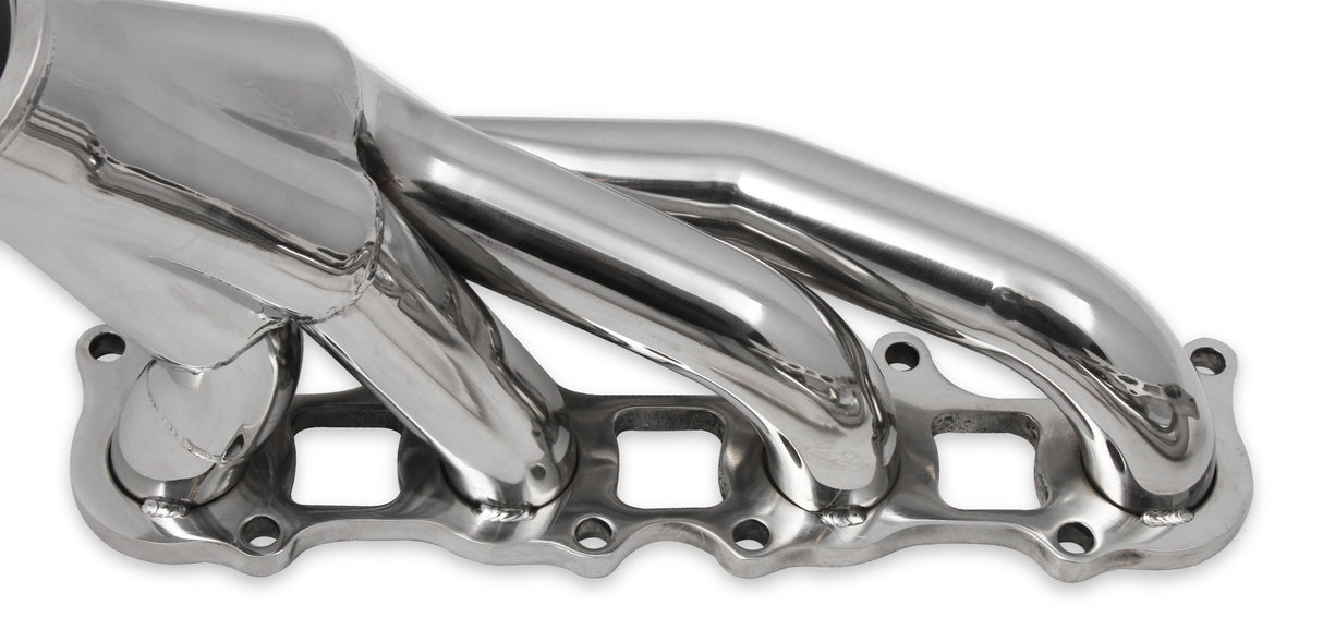 Flowtech Universal Coyote Turbo Headers - Polished 304 Stainless Steel - 12153FLT