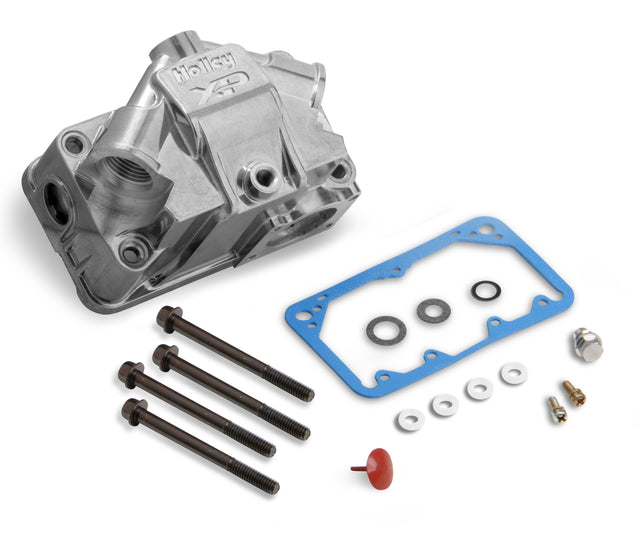 Holley 134-78S Ultra XP Aluminum Fuel Bowl Kit - Tumble Polished