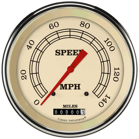 Classic Instruments Vintage 4 5/8" Speedometer - VT56SLF