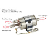 Holley 162-591 EFI GM Style Filter/ Regulator -6AN