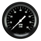 Classic Instruments Hot Rod 3" Tachometer Gauge (8000 RPM) - HR80BLF