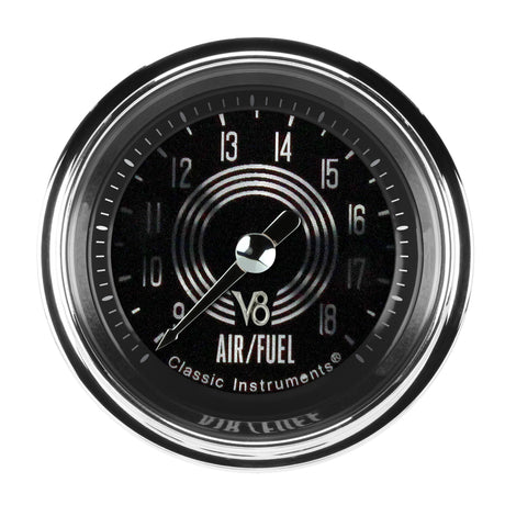 Classic Instruments V8 Speedster 2 1/8" Air Fuel Ratio Gauge - V8SR194SHC