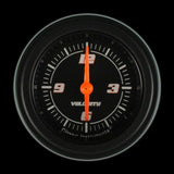 Classic Instruments Velocity Black 2 1/8" Clock - VS90BBLF
