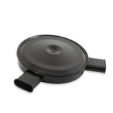 Holley 120-521 RetroFilter Drive-By-Wire Air Cleaner - 14-Inch Diameter - Dual Snorkel - Black