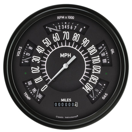 Classic Instruments Black Package - FB66B