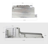 Holley 302-1BK GM LS Swap Oil Pan - Black