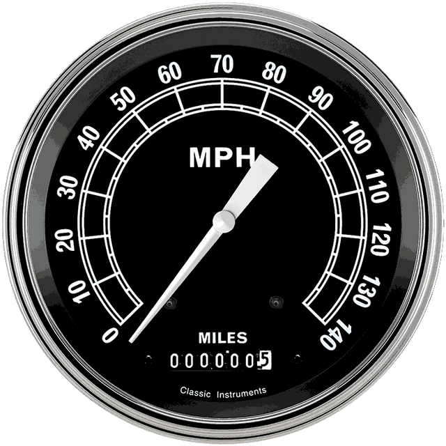 Classic Instruments Traditional 4 5/8" Speedometer - TR56SLF