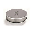 Mr Gasket Air Cleaner - 6-1/2 Inch x 2 Inch - Chrome - 1491