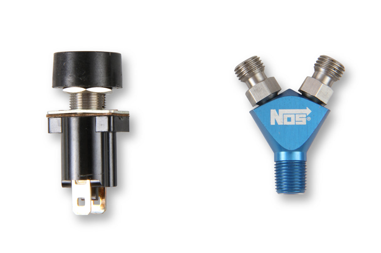NOS Ntimidator Illuminated Dual LED Nitrous Purge Kit - 16037NOS