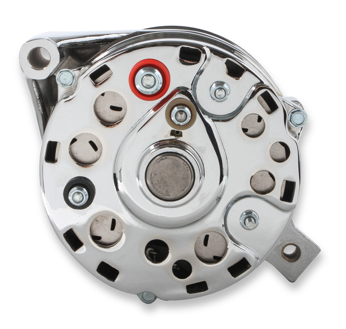 Mr Gasket Chrome Alternator-Ford 80 Amp - 5124