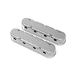 Holley 241-181 2-Piece Finned Valve Cover - Gen III/IV LS - Polished