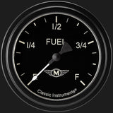 Classic Instruments Moal Bomber 2 5/8" Fuel Gauge - MA309BLF