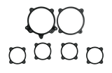 Classic Instruments Moal Bomber 6-gauge Trim Bezel Set - BZMA6GS