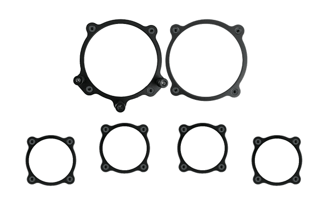 Classic Instruments Moal Bomber 6-gauge Trim Bezel Set - BZMA6GS