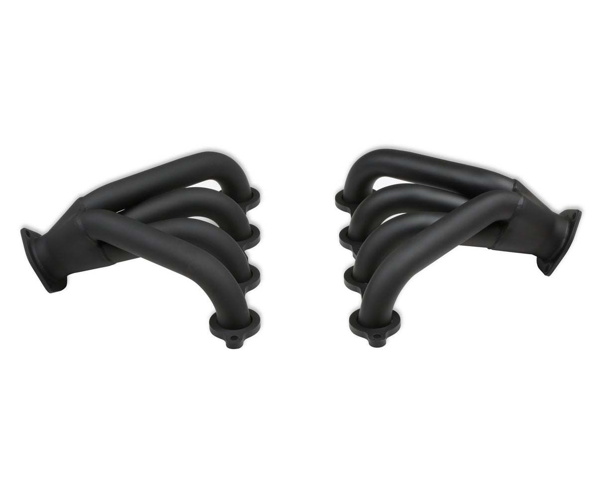 Flowtech Tight Fit Block Hugger Headers - Black Paint - 11706FLT