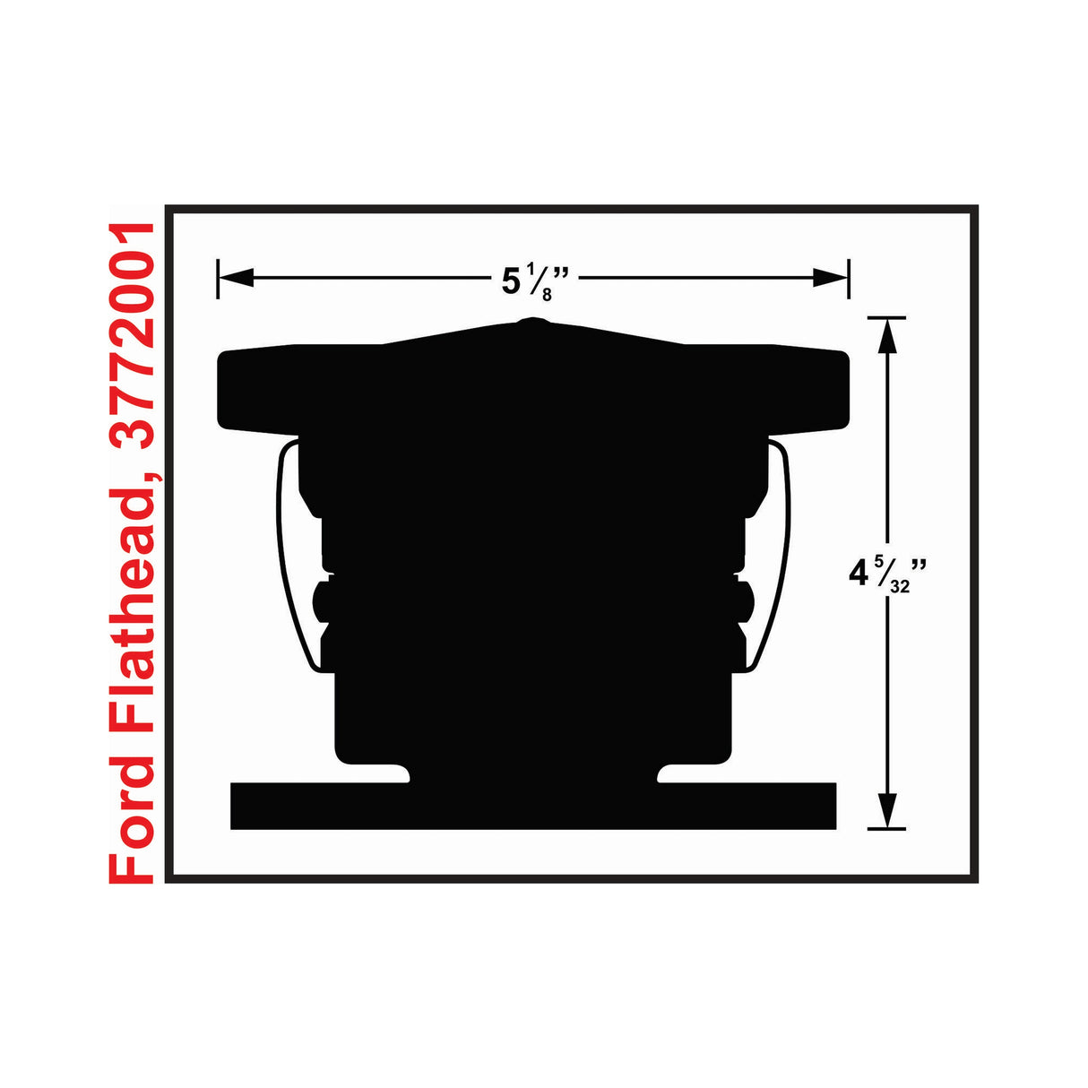 Mallory Unilite, 2-Bolt Ford Flathead - 3772001