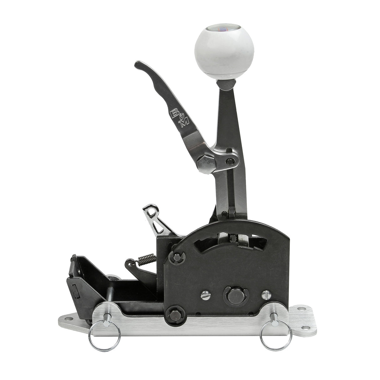 B&M Quick Detach Shifter Mounting Plate Kit - Aluminum - 80715