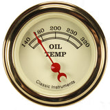 Classic Instruments VINTAGE 2IN OIL TEMPERATURE - VT28GLF